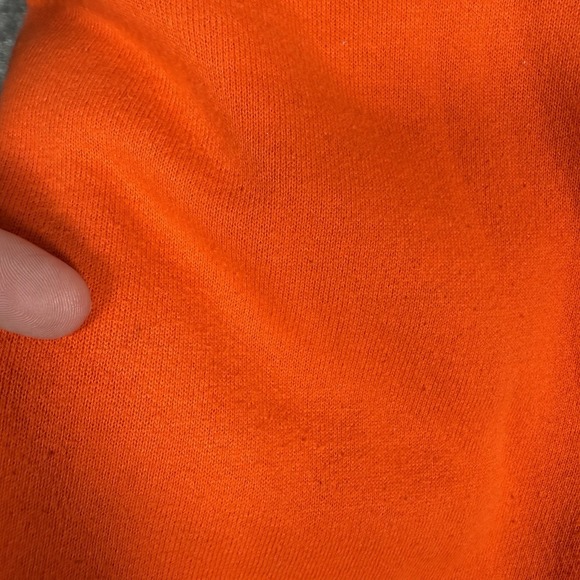 Vintage Jerzees Sweatshirt Women's XL‎ Orange Halloween Boo Ghost Grandma Granny - Picture 9 of 10